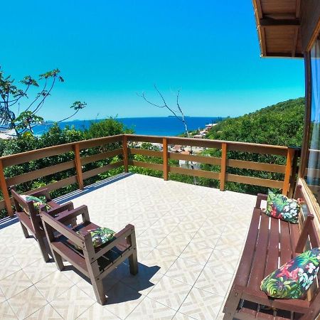 Casa Vista Privilegiada: Piscina E Conforto Garopaba Luaran gambar