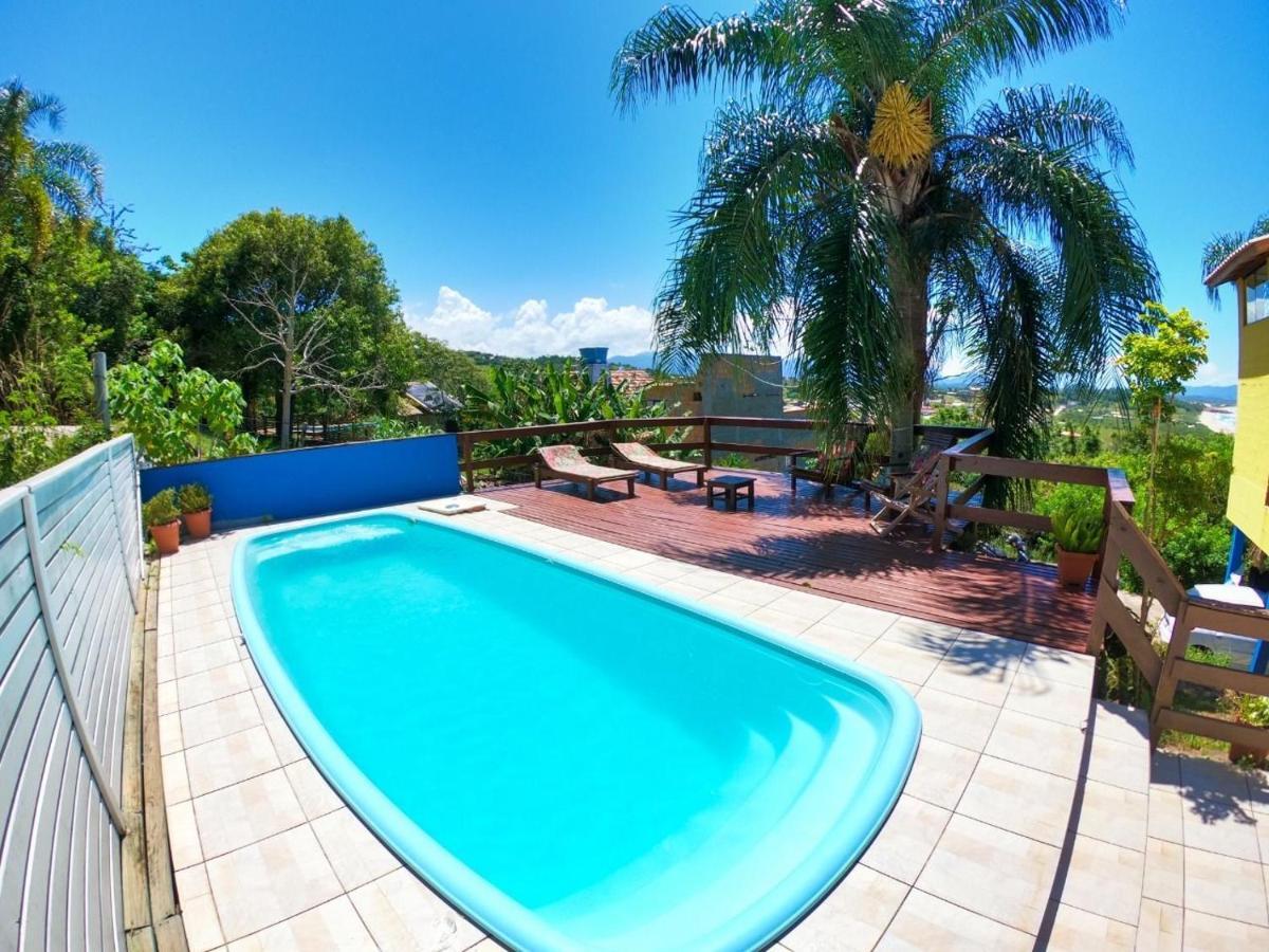 Casa Vista Privilegiada: Piscina E Conforto Garopaba Luaran gambar