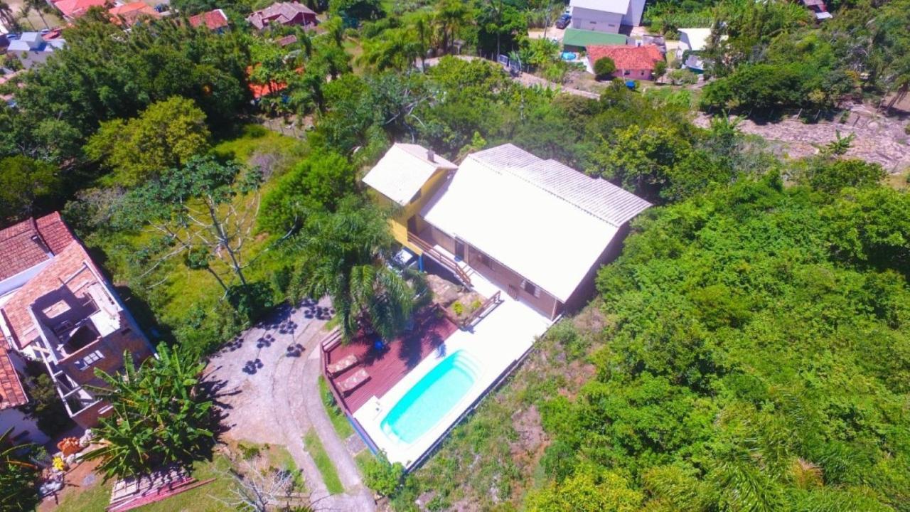 Casa Vista Privilegiada: Piscina E Conforto Garopaba Luaran gambar