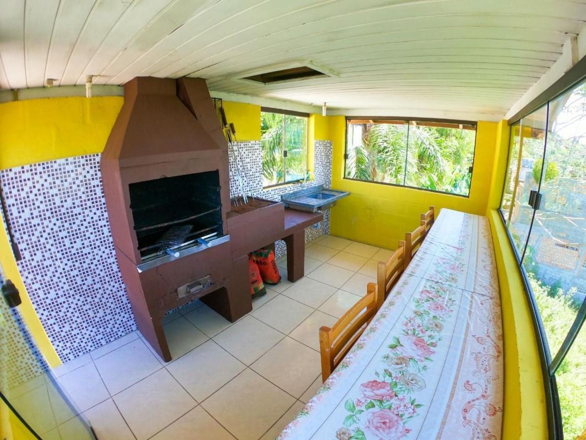 Casa Vista Privilegiada: Piscina E Conforto Garopaba Luaran gambar