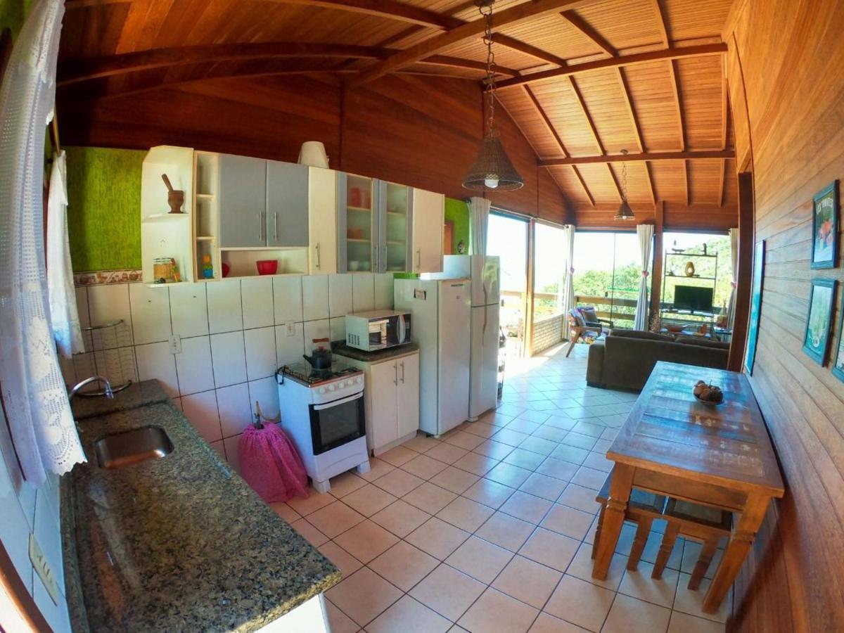 Casa Vista Privilegiada: Piscina E Conforto Garopaba Luaran gambar