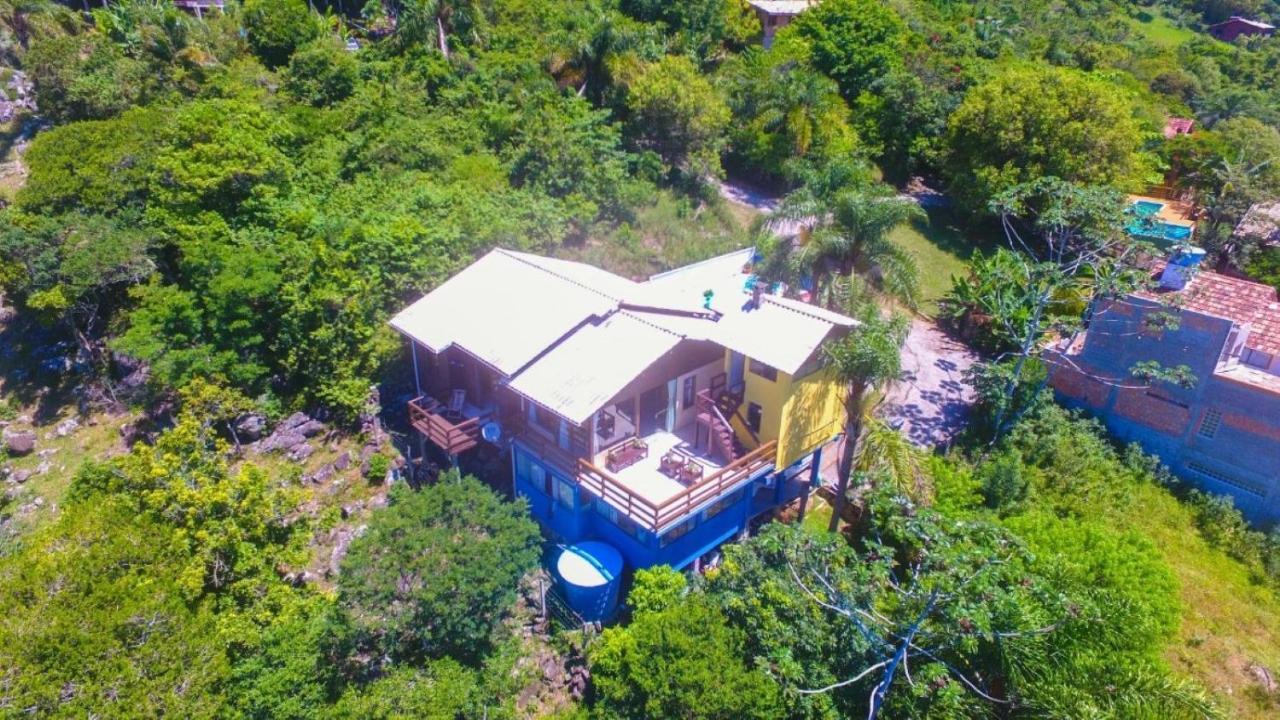 Casa Vista Privilegiada: Piscina E Conforto Garopaba Luaran gambar